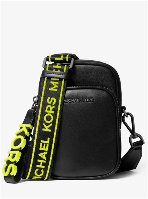 michael kors neon logo tape crossbody bag|Michael Kors Crossbody Bags .